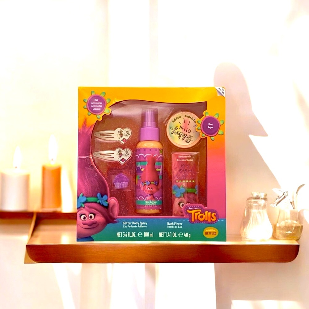 Trolls Pink Bath & Body Gift Set - Picture 4 of 7